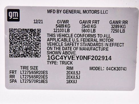 Used 2022 Chevrolet Silverado 3500 High Country w/ Safety Package II image 19