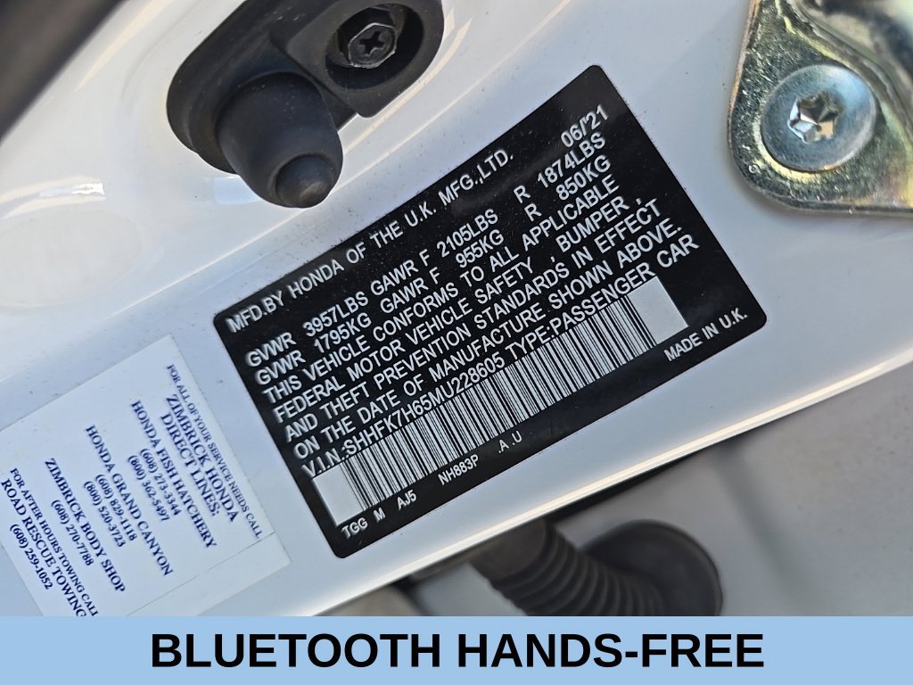 Used 2021 Honda Civic EX image 9