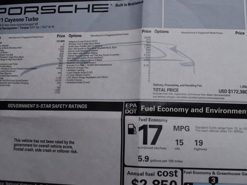 Used 2021 Porsche Cayenne Turbo image 60