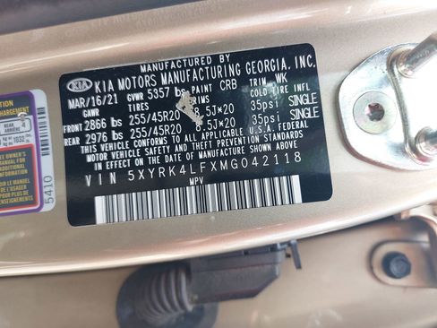 Used 2021 Kia Sorento SX FWD image 37