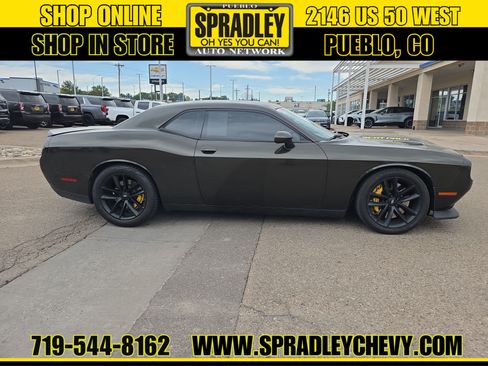 Used 2021 Dodge Challenger R/T Scat Pack w/ Dynamics Package RWD image 3