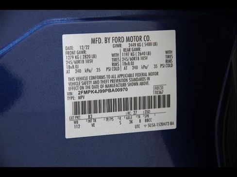 Certified 2023 Ford Edge SEL w/ Cargo Accessory Package AWD/4WD image 23