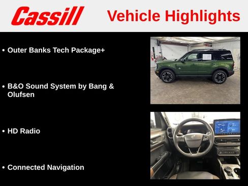 Used 2025 Ford Bronco Sport Outer Banks w/ Outer Banks Tech Package+ AWD/4WD image 21