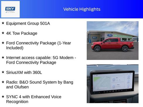 New 2026 Ford Maverick Lariat w/ 4K Tow Package image 11