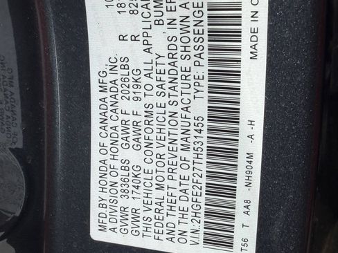 Used 2026 Honda Civic LX image 11