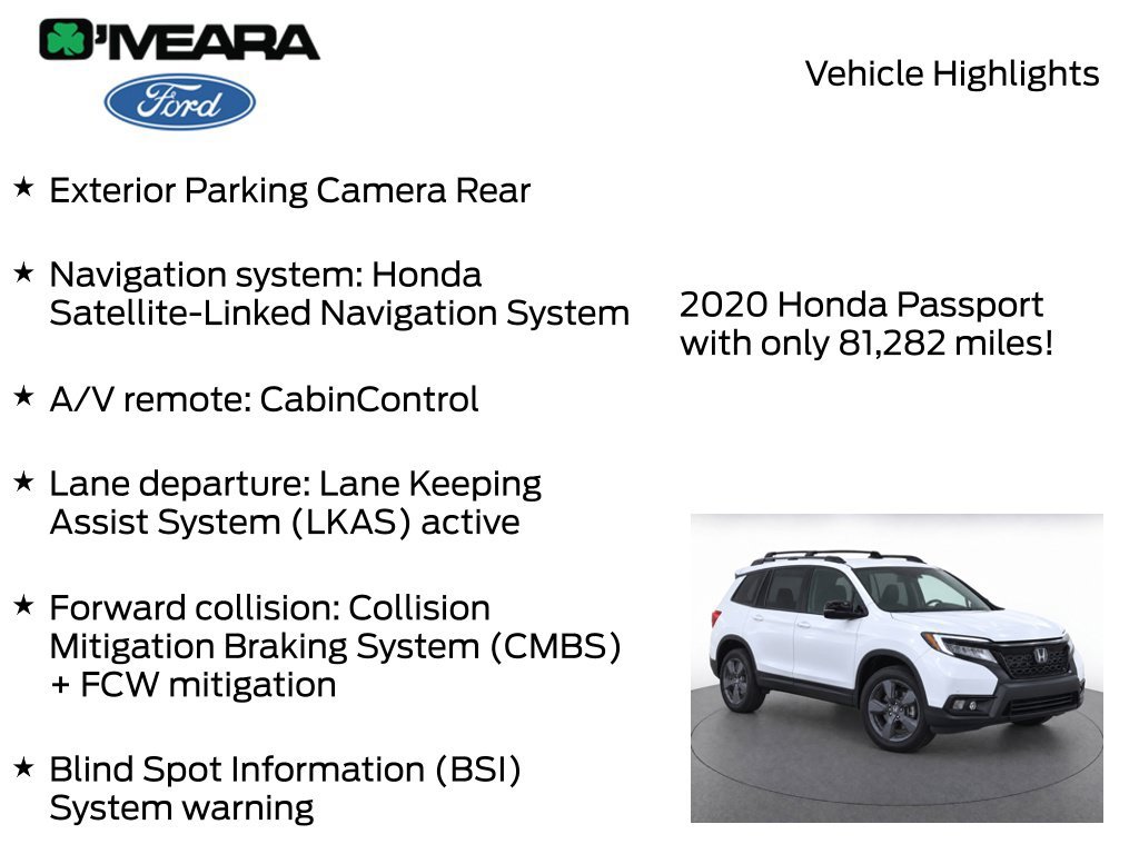 Used 2020 Honda Passport Touring image 7