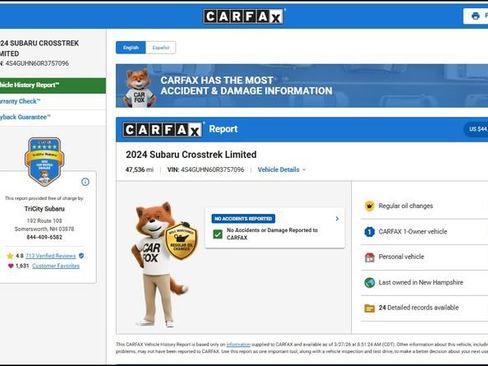 Used 2024 Subaru Crosstrek 2.5i Limited image 11