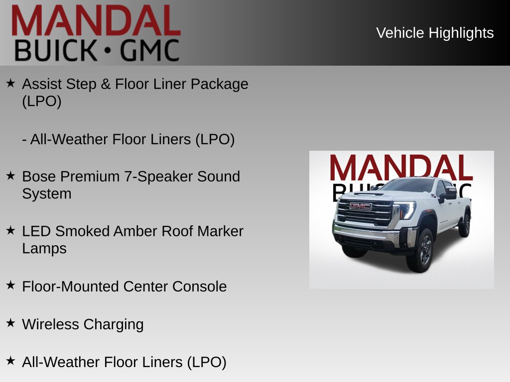 Used 2025 GMC Sierra 3500 SLT w/ SLT Convenience Package AWD/4WD image 12