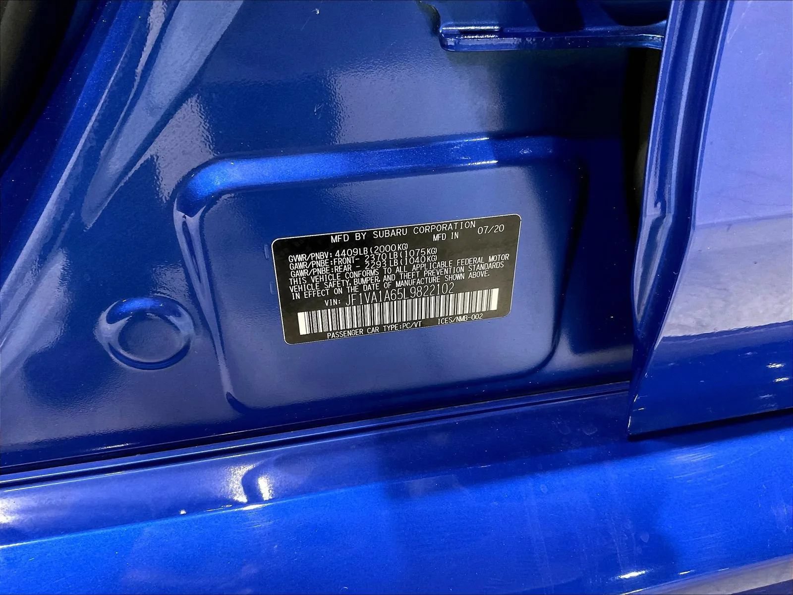 Used 2020 Subaru WRX w/ WRX Sport Package AWD/4WD image 29