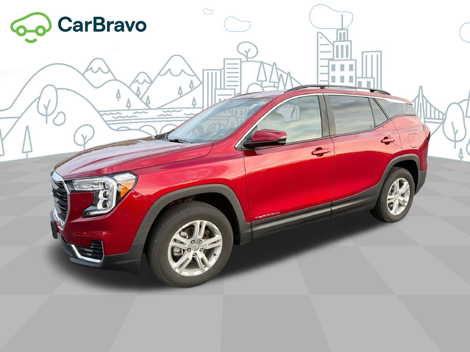 Certified 2023 GMC Terrain SLE w/ Driver Convenience Package AWD/4WD image 1