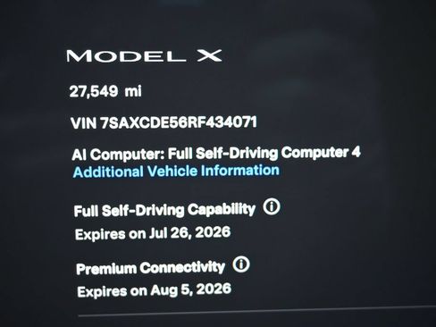 Used 2024 Tesla Model X AWD/4WD image 19
