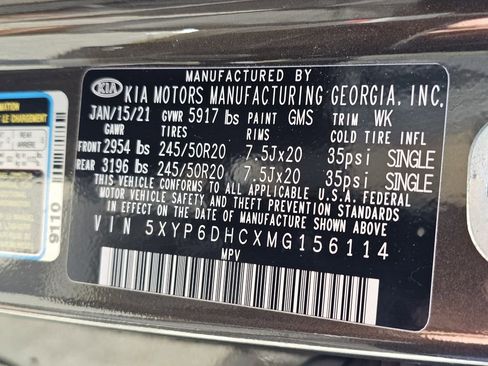 Used 2021 Kia Telluride S image 14