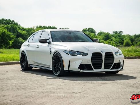 Used 2021 BMW M3 MANUAL w/ M Carbon Exterior Package image 6
