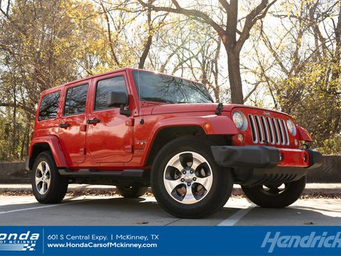 Used 2017 Jeep Wrangler Unlimited Sahara w/ Max Tow Package image 1