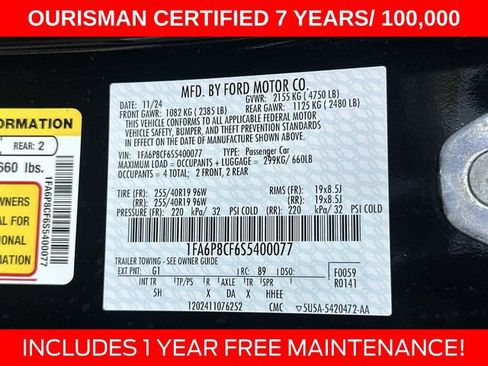 Used 2025 Ford Mustang GT Premium RWD image 32