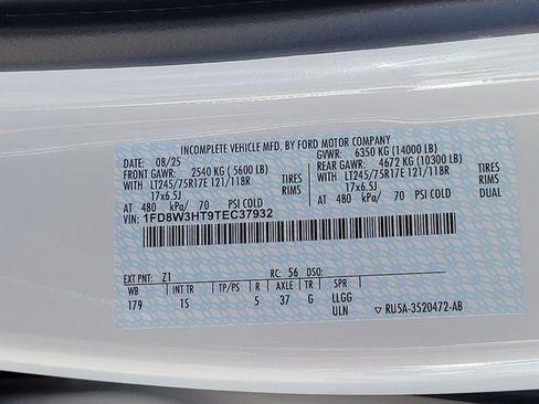New 2026 Ford F350 XL w/ XL Chrome Package image 13