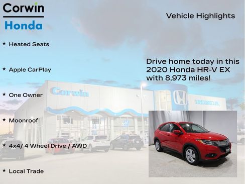 Used 2020 Honda HR-V EX image 6