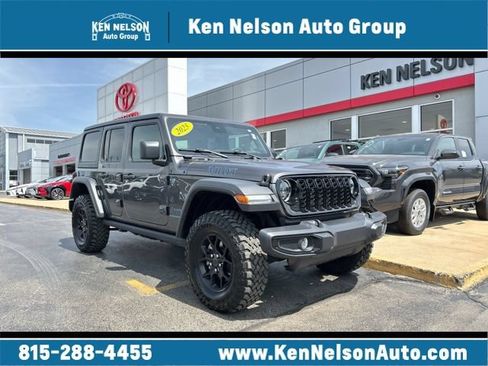 Used 2025 Jeep Wrangler Unlimited Sport S 4xe AWD/4WD image 1