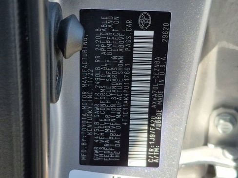 Used 2023 Toyota Camry LE FWD image 23