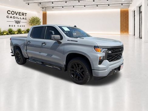 Used 2025 Chevrolet Silverado 1500 Custom w/ Turbomax Blackout Package RWD image 1