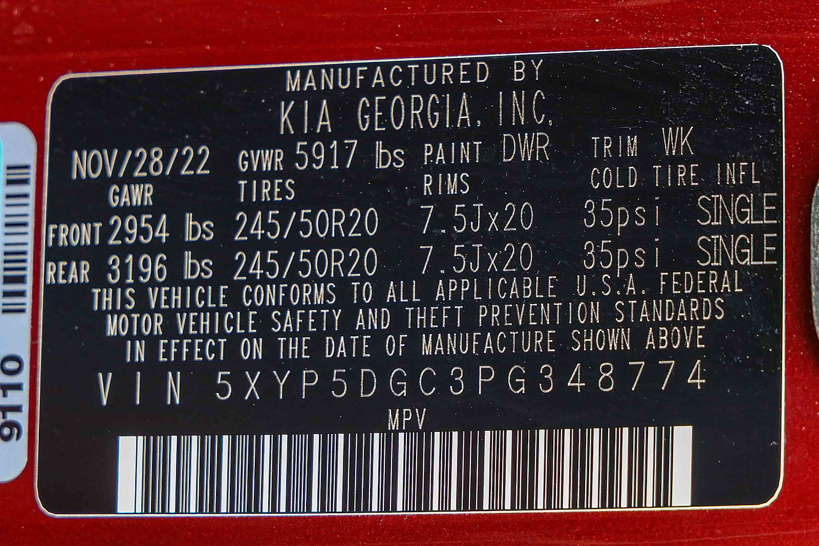 Certified 2023 Kia Telluride SX AWD/4WD image 30