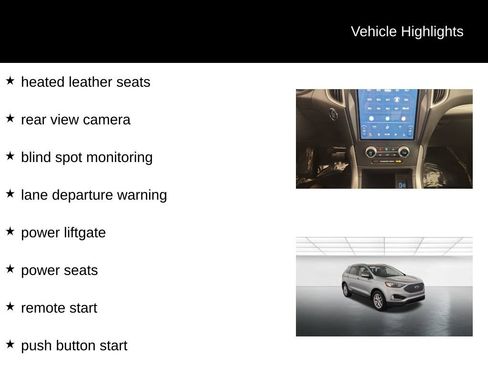 Certified 2024 Ford Edge SEL w/ Convenience Package AWD/4WD image 10