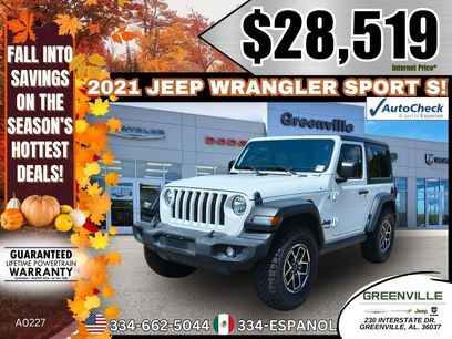 Used 2021 Jeep Wrangler Sport S