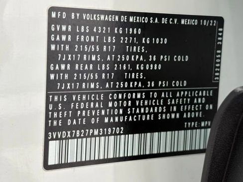 Used 2023 Volkswagen Taos S FWD image 46