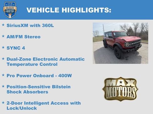 New 2026 Ford Bronco Big Bend w/ Black Diamond Package AWD/4WD image 28