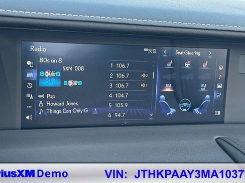 Used 2021 Lexus LC 500 Convertible w/ Touring Package image 34