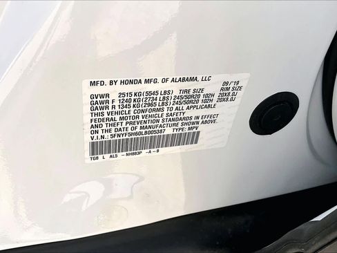 Used 2020 Honda Pilot Touring image 35