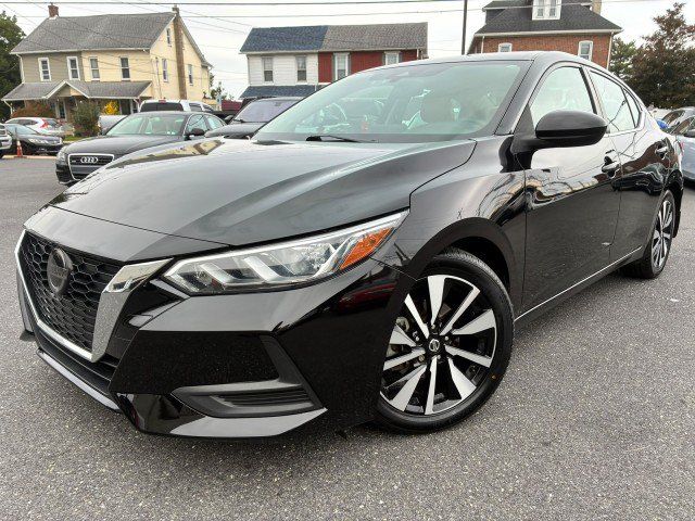 Used 2021 Nissan Sentra SV w/ SV Premium Package FWD image 1
