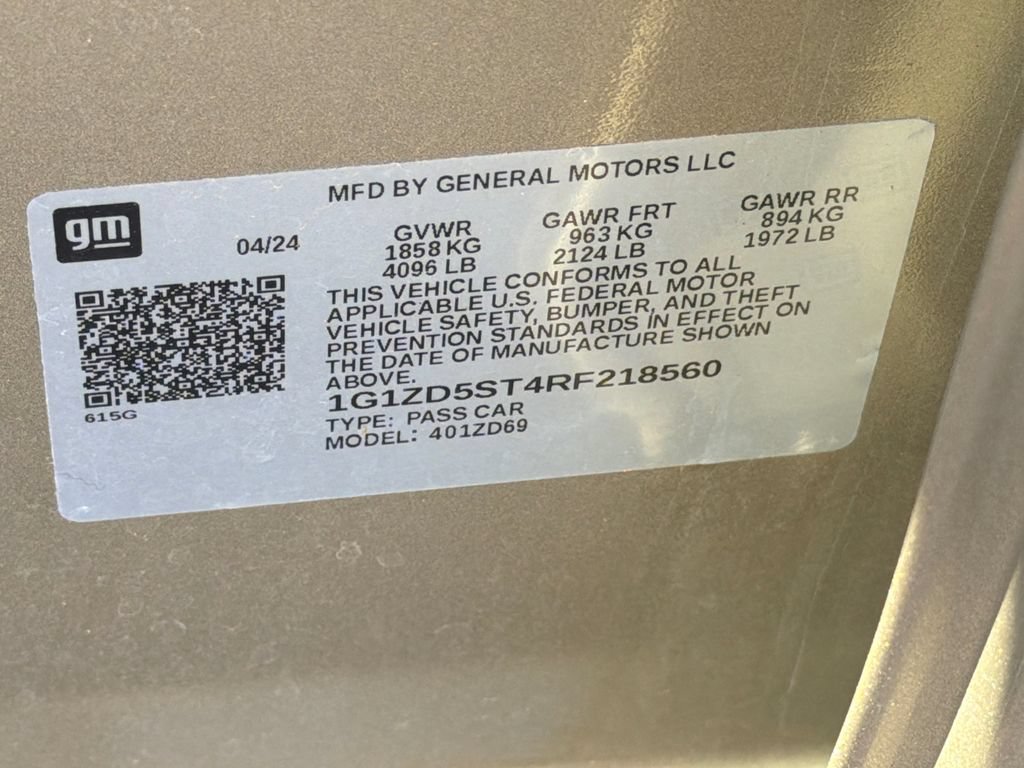 Used 2024 Chevrolet Malibu LT FWD image 34