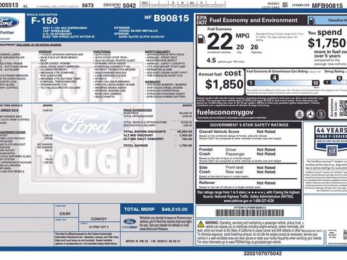 Used 2021 Ford F150 XLT w/ Equipment Group 301A Mid RWD image 11