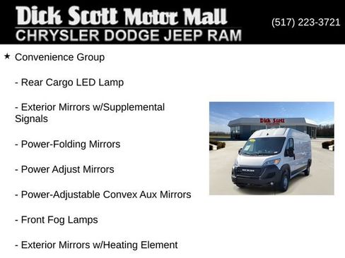 Used 2025 RAM ProMaster 2500 w/ Convenience Group FWD image 17