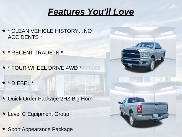Used 2022 RAM 3500 Big Horn w/ Level C Equiment Group AWD/4WD image 10