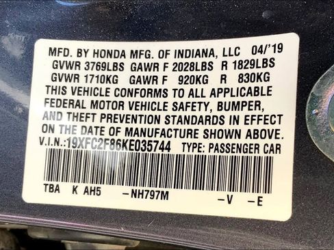 Used 2019 Honda Civic Sport image 32