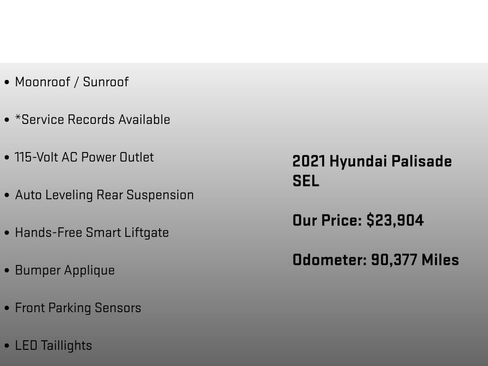 Used 2021 Hyundai Palisade SEL w/ Premium Package AWD/4WD image 30