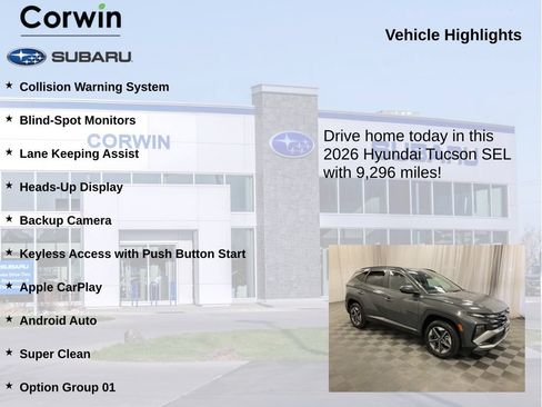 Used 2026 Hyundai Tucson SEL AWD/4WD image 6