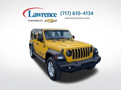 Used 2021 Jeep Wrangler Unlimited Sport image 1