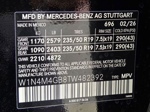 New 2026 Mercedes-Benz GLB 250 image 20