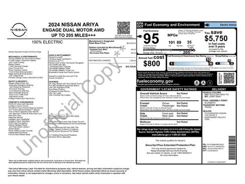 Used 2024 Nissan Ariya AWD image 17