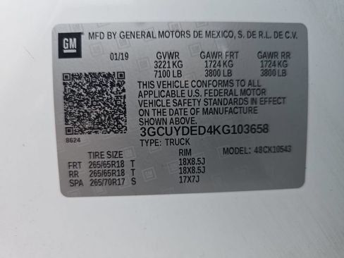 Used 2019 Chevrolet Silverado 1500 LT w/ All-Star Edition AWD/4WD image 36