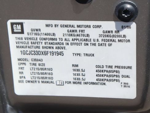 Used 2006 Chevrolet Silverado 3500 LT w/ Heavy-Duty Power Package RWD image 50