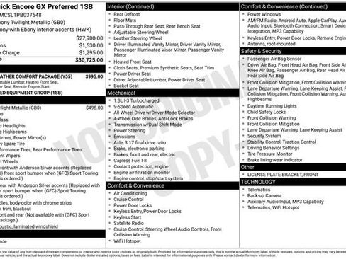 Used 2023 Buick Encore GX Preferred w/ Cold Weather Comfort Package image 2