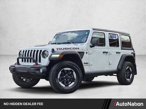 Used 2022 Jeep Wrangler Unlimited Rubicon w/ Steel Bumper Group AWD/4WD image 1