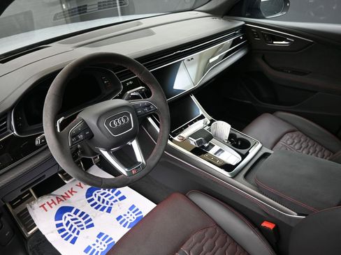 Used 2025 Audi RS Q8 performance w/ RS Design Package - Red image 22
