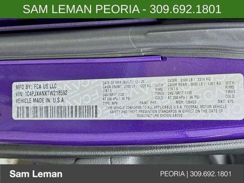 New 2026 Jeep Wrangler Sport image 28