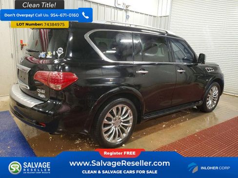 Used 2016 INFINITI QX80 4WD w/ Deluxe Technology Package image 4