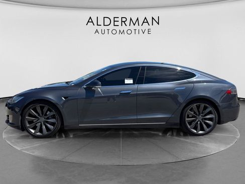 Used 2015 Tesla Model S 70D AWD/4WD image 2